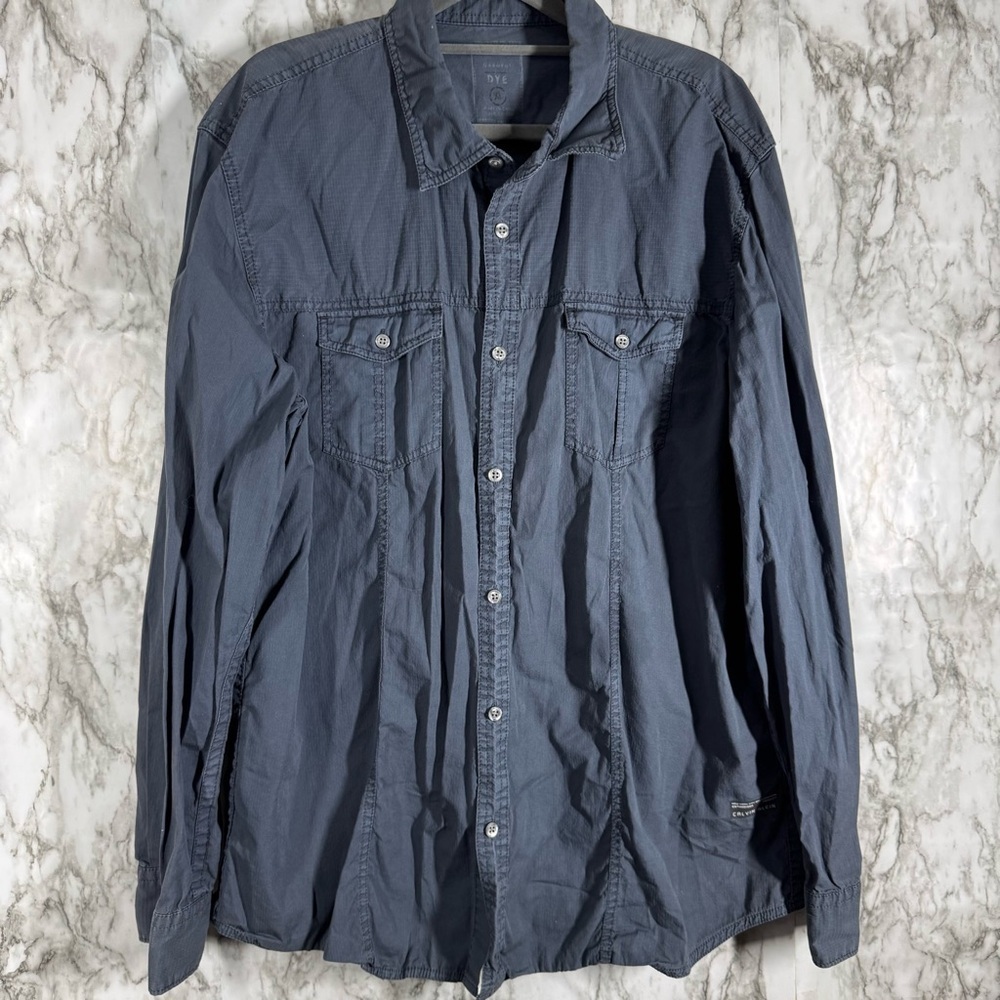 Calvin Klein Blue Casual Button Down Shirt